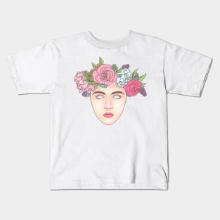 May Queen Flowers Kids T-Shirt